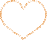 Click to get the codes for this image. Peach Beads Heart, Hearts, Hearts Free Image, Glitter Graphic, Greeting or Meme for Facebook, Twitter or any blog.