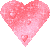 Click to get the codes for this image. Peach Heart Icon, Hearts, Hearts Free Image, Glitter Graphic, Greeting or Meme for Facebook, Twitter or any blog.
