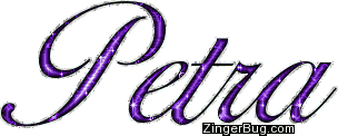 Click to get the codes for this image. Petra Purple Glitter Name, Girl Names Free Image Glitter Graphic for Facebook, Twitter or any blog.