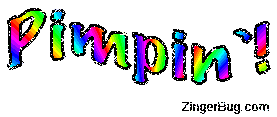 Click to get the codes for this image. Pimpin Rainbow Wiggle Glitter Text, Pimpin Free Image, Glitter Graphic, Greeting or Meme for Facebook, Twitter or any forum or blog.