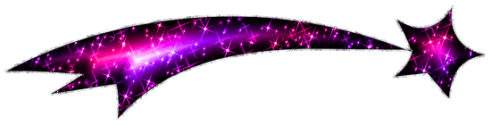 Click to get the codes for this image. Pink And Purple Shooting Star, Celestial  Stars Moons etc, Stars Free Image, Glitter Graphic, Greeting or Meme.