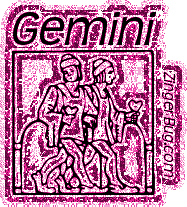 Click to get the codes for this image. Pink Gemini Glitter Graphic, Gemini Free Glitter Graphic, Animated GIF for Facebook, Twitter or any forum or blog.