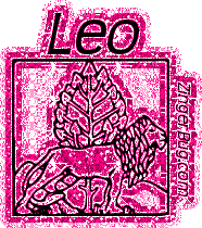Click to get the codes for this image. Pink Leo Glitter Graphic, Leo Free Glitter Graphic, Animated GIF for Facebook, Twitter or any forum or blog.