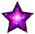 Click to get the codes for this image. Pink Purple Glitter Star With Silver Border, Stars Free Image, Glitter Graphic, Greeting or Meme.