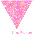 Click to get the codes for this image. Pink Triangle Glitter Graphic, Gay Pride, Pink Triangles  Gay Pride Free Image, Glitter Graphic, Greeting or Meme for Facebook, Twitter or any blog.