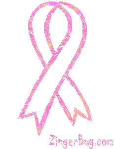 Click to get the codes for this image. This pink ribbon glitter graphic is great for October - Breast Cancer Awareness Month
