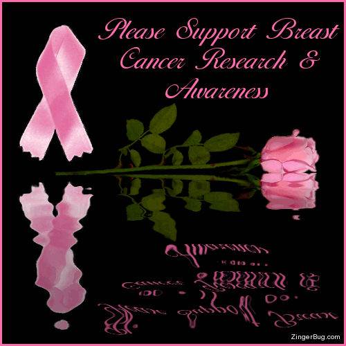 Click to get the codes for this image. Please Support Breast Cancer Research And Awareness Reflections, Breast Cancer Awareness Month, Support Ribbons Glitter Graphic, Comment, Meme, GIF or Greeting