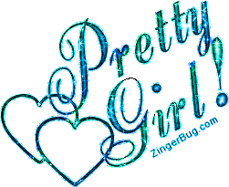 Click to get the codes for this image. Pretty Girl Blue Green Glitter Text, Girly Stuff, Pretty Girl Free Image, Glitter Graphic, Greeting or Meme for Facebook, Twitter or any forum or blog.