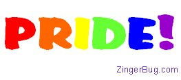 Click to get the codes for this image. Pride Blinking Rainbow Text, Gay Pride Free Image, Glitter Graphic, Greeting or Meme for Facebook, Twitter or any blog.