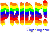 Click to get the codes for this image. Pride Rainbow Text, Gay Pride Free Image, Glitter Graphic, Greeting or Meme for Facebook, Twitter or any blog.