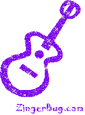Click to get the codes for this image. Purple Guitar Glitter Graphic, Music Comments, Musical Symbols  Instruments Free Image, Glitter Graphic, Greeting or Meme for Facebook, Twitter or any blog.