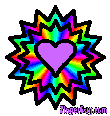 Click to get the codes for this image. Purple Heart Rainbow, Hearts, Hearts Free Image, Glitter Graphic, Greeting or Meme for Facebook, Twitter or any blog.