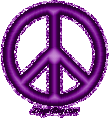 Click to get the codes for this image. Purple Peace Glitter Graphic, Peace, Peace Signs Free Image, Glitter Graphic, Greeting or Meme for any forum, website or blog.
