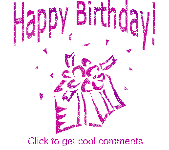 Click to get the codes for this image. Happy Birthday Glitter Birthday Present, Birthday Presents, Happy Birthday Free Image, Glitter Graphic, Greeting or Meme for Facebook, Twitter or any forum or blog.
