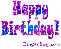 Click to get the codes for this image. Happy Birthday Purple Glitter Text, Birthday Glitter Text, Happy Birthday Free Image, Glitter Graphic, Greeting or Meme for Facebook, Twitter or any forum or blog.