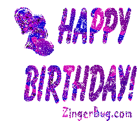 Click to get the codes for this image. Happy Birthday Purple Glitter Hearts, Birthday Glitter Text, Birthday Hearts, Hearts, Happy Birthday Free Image, Glitter Graphic, Greeting or Meme for Facebook, Twitter or any forum or blog.