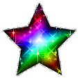 Click to get the codes for this image. Rainbow Glitter Star With Silver Border, Stars Free Image, Glitter Graphic, Greeting or Meme.
