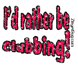 Click to get the codes for this image. I'd Rather Be Clubbing Glitter Text, Dance, Id Rather Be Free Image, Glitter Graphic, Greeting or Meme for Facebook, Twitter or any blog.