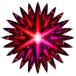Click to get the codes for this image. Red And Pink Starburst, Stars Free Image, Glitter Graphic, Greeting or Meme.