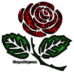 Click to get the codes for this image. Red Glitter Rose, Flowers, Flowers Free Image, Glitter Graphic, Greeting or Meme for Facebook, Twitter or any blog.