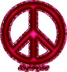 Click to get the codes for this image. Red Pink Peace Glitter Graphic, Peace, Peace Signs Free Image, Glitter Graphic, Greeting or Meme for any forum, website or blog.