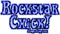 Click to get the codes for this image. Rockstar Chick Blue Glitter Text, Girly Stuff, Rockstar Chick Free Image, Glitter Graphic, Greeting or Meme for Facebook, Twitter or any forum or blog.