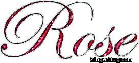 Click to get the codes for this image. Rose Red Glitter Name, Girl Names Free Image Glitter Graphic for Facebook, Twitter or any blog.