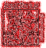 Click to get the codes for this image. Sagittarius Red Glitter Graphic, Sagittarius Free Glitter Graphic, Animated GIF for Facebook, Twitter or any forum or blog.