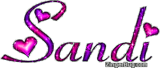 Click to get the codes for this image. Sandi Pink And Purple Glitter Name, Girl Names Free Image Glitter Graphic for Facebook, Twitter or any blog.