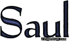 Click to get the codes for this image. Saul Blue Grey Glitter Name, Guy Names Free Image Glitter Graphic for Facebook, Twitter or any blog