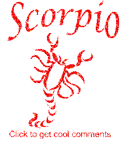 Click to get the codes for this image. Scorpio Glitter Graphic, Scorpio Free Glitter Graphic, Animated GIF for Facebook, Twitter or any forum or blog.