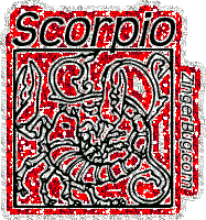 Click to get the codes for this image. Scorpio Red Glitter Graphic, Scorpio Free Glitter Graphic, Animated GIF for Facebook, Twitter or any forum or blog.