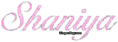Click to get the codes for this image. Shaniya Pink Glitter Name, Girl Names Free Image Glitter Graphic for Facebook, Twitter or any blog.