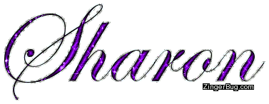 Click to get the codes for this image. Sharon Purple Glitter Name, Girl Names Free Image Glitter Graphic for Facebook, Twitter or any blog.