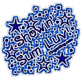 Click to get the codes for this image. Showin Luv Blue Glitter, Showin Some Love Free Image, Glitter Graphic, Greeting or Meme for any Facebook, Twitter or any blog.