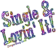 Click to get the codes for this image. Single And Lovin It Multi Colored Glitter Text, Single  Lovin It Free Image, Glitter Graphic, Greeting or Meme for Facebook, Twitter or any forum or blog.