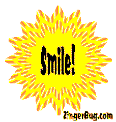 Click to get the codes for this image. Smile Sun, Smile Free Image, Glitter Graphic, Greeting or Meme for any Facebook, Twitter or any blog.