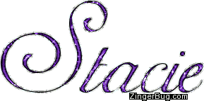Click to get the codes for this image. Stacie Purple Glitter Name, Girl Names Free Image Glitter Graphic for Facebook, Twitter or any blog.
