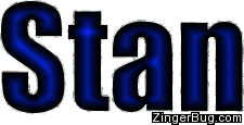 Click to get the codes for this image. Stan Blue Glitter Name, Guy Names Free Image Glitter Graphic for Facebook, Twitter or any blog