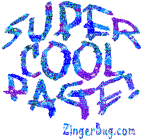 Click to get the codes for this image. Super Cool Page Blue Glitter Text, Cool Page Free Image, Glitter Graphic, Greeting or Meme for any forum, website or blog.