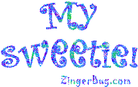 Click to get the codes for this image. My Sweetie Glitter Text, Love and Romance, Sweet  Sweetie Free Image, Glitter Graphic, Greeting or Meme for Facebook, Twitter or any forum or blog.
