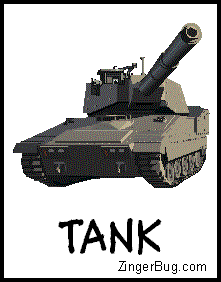 Click to get the codes for this image. This funny comment alternates between a picture of a tank and a picture of an ewe. The comment reads: Tank Ewe (Thank You)