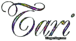 Click to get the codes for this image. Tari Multi Colored Glitter Name, Girl Names Free Image Glitter Graphic for Facebook, Twitter or any blog.