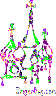 Click to get the codes for this image. Temple Glitter Graphic, Religious  Christian, Shapes Free Image, Glitter Graphic, Greeting or Meme for any forum, website or blog.