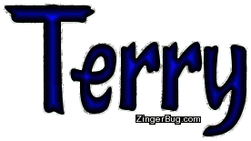 Click to get the codes for this image. Terry Dark Blue Glitter Name, Guy Names Free Image Glitter Graphic for Facebook, Twitter or any blog