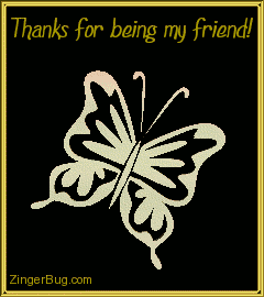 Click to get the codes for this image. Thanks 4 Being My Friend 3d Butterfly, Animals  Butterflies  Bugs, Thanks For The Add, Friendship, Friendship Day Free Image, Glitter Graphic, Greeting or Meme for Facebook, Twitter or any forum or blog.