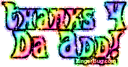 Click to get the codes for this image. Thanks 4 Da Add Rainbow Glitter Text, Thanks For The Add Free Image, Glitter Graphic, Greeting or Meme for any forum, website or blog.
