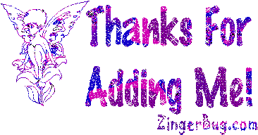 Click to get the codes for this image. Thanks 4 The Add Fairy Glitter Text, Angels Fairies and Mermaids, Thanks For The Add Free Image, Glitter Graphic, Greeting or Meme for any forum, website or blog.