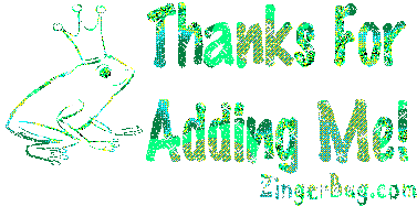 Click to get the codes for this image. Thanks 4 The Add Frog Glitter Text, Animal, Thanks For The Add Free Image, Glitter Graphic, Greeting or Meme for Facebook, Twitter or any forum or blog.