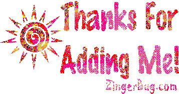 Click to get the codes for this image. Thanks 4 The Add Sun Glitter Text, Thanks For The Add Free Image, Glitter Graphic, Greeting or Meme for any forum, website or blog.